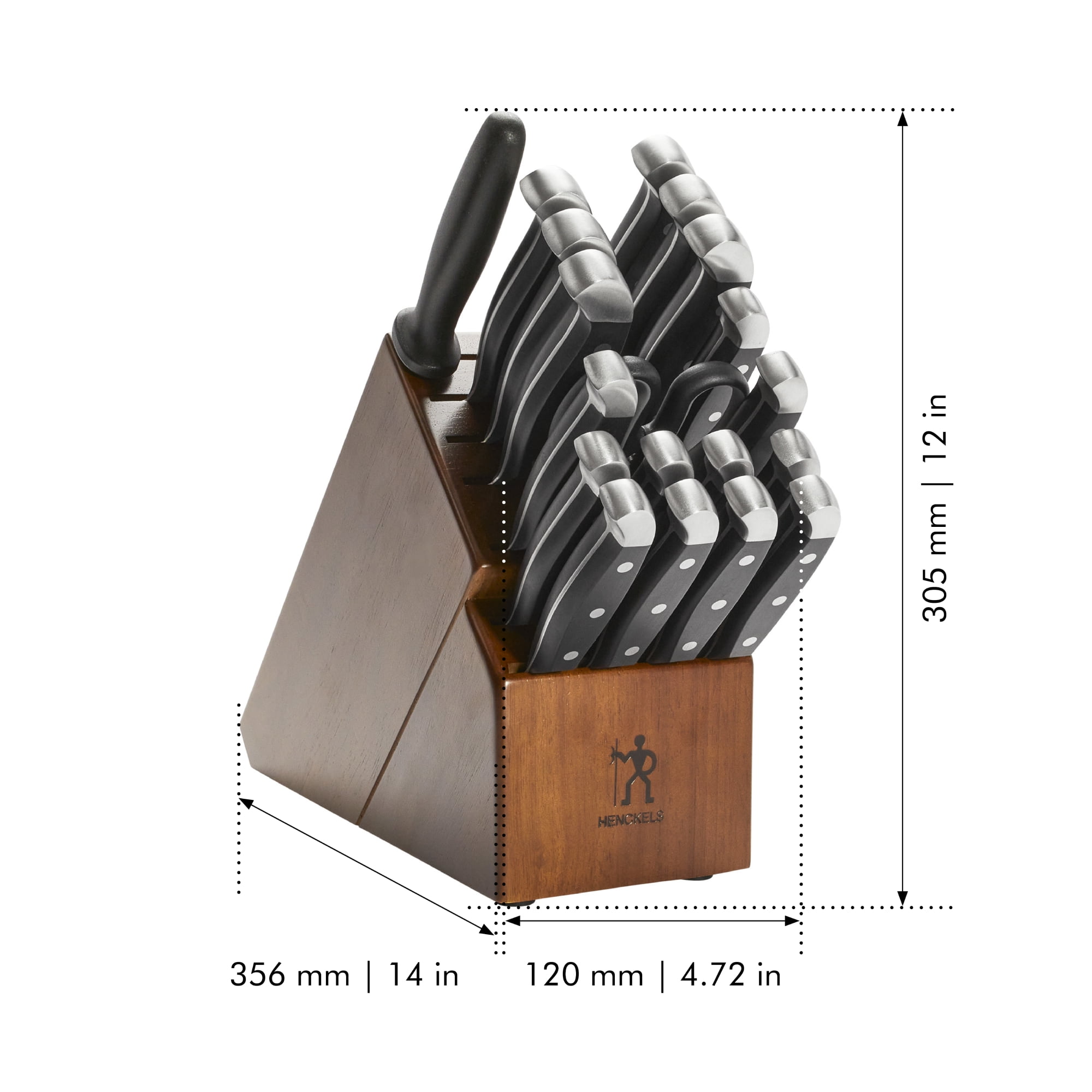 Henckels Chef's Kitchen Statement 20-pc Stainless Steel Knife