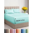thumbnail image 1 of Juego de sábanas CGK Unlimited Extra Deep Pocket Queen Spa Blue, 1 of 9