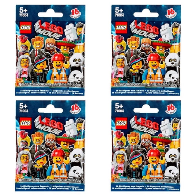 LEGO Minifigures - The Movie Series 71004 (Four Random Packs) LEGO -