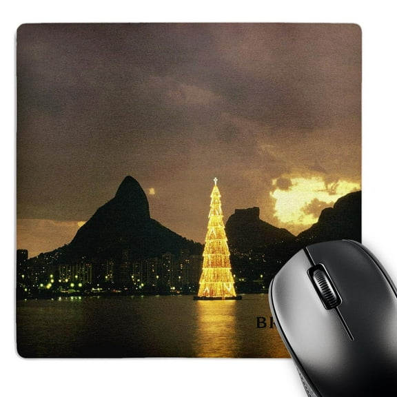 3dRose, Christmas In Rio De Janeiro, MousePad