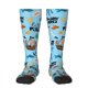 thumbnail image 1 of Fotbe Animal Pirate Calcetas Divertidas Estampadas para Hombre y Mujer, Calcetas de Algodón hasta la Rodilla para Caminar, Correr, Enfermería y Embarazo, 1 of 6
