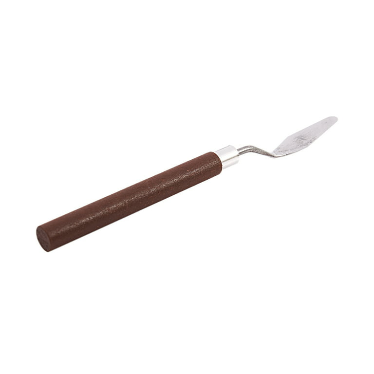 Palette Knife Wooden Handle Handcrafted Mixing Scraper Spatula