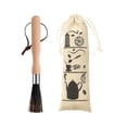 thumbnail image 1 of Cleaning Brush With Beech Wood Handle For Espresso Machine, 1 of 1