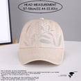 thumbnail image 3 of Women's Baseball Cap Shiny Sequins Adjustable Breathable Casual Sports Baseball Cap Trucker Hats Women Red, 3 of 5