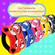 thumbnail image 2 of Abanopi Bell, 4 pares de 4 pares de acero inoxidable Percusión Musical Cajon Percusión con 4 Huiop, 2 of 8