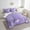 Purple Silver, variant on YST Romantic Comforter Sets Queen for Women,Girly Eiffel Tower Bed in A Bag(Not Real) Diamond Bedding Sets(1 Comforter,2 Pillowcases,1 Flat Sheet,1 Fitted Sheet,2 Throw Pillow Covers)