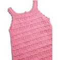 thumbnail image 3 of Jessica Simpson Baby and Toddler Girls' Crochet Dress with Floral Applique, Sizes 12M-5T, 3 of 5