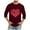 a_Wine, variant on Njoeus Women Men Heart Graphic Tees Big & Tall Casual 3/4 Sleeve Shirts Loose Fitted Crewneck Gym Workout T-Shirt Plus Size 3X 4X 5X Clearance Wine