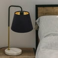 thumbnail image 4 of OULII 1Set Household Lampshade for Table Lamp with Dustproof and Soft Light Functions in Black and Golden Colors, 4 of 8