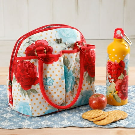 The Pioneer Woman Blossom Jubilee Lunch Tote w/ Hydration (Best Lunch Boxes For Women)