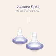 Lansinoh ComfortFit Breast Pump Flanges, 28mm, 2 Count, for Lansinoh Pumps