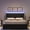 Black, variant on 4 EVER WINNER Twin Size LED Bed Frame, Upholstered Platform Bed with LED Light Headboard, Pink Twin Bed Frame, Pink