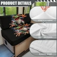 thumbnail image 6 of FOR U DESIGNS Frog American Flag Print 2 Pcs RV Dinette Cushion Covers Comfortable RV Couch Cover Stretch Sofa Furniture Protector Loveseat Chair Cover for RV Camper Car Bench, 6 of 7