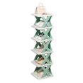 thumbnail image 1 of Hyasfey Shoes Rack Storage Organizer Multi-Layer Design Strong Load-bearing Excellent Stability Easy to Install Detachable Vertical Shoes Shelf, 1 of 8