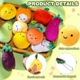 thumbnail image 6 of Adorable Simulation Fruit Plush Keychains Fun Fruit Plush Keychains Pendant Sturdy Bag Hangings for Stylish Accessories, 6 of 8