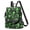 Alien Head Black Pattern, variant on Alien UFO Black Pattern Fashion Backpack, Convertible Shoulder Bag with Side Bottle Pockets & Convertible Strap, Water Repellent Polyester Gifts for Women Casual Use