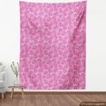 thumbnail image 4 of Ambesonne Spring Fabric by the Yard Upholstery, Repetitive Close-up Peonies, 3 Yards, Pale Blue Pink, 4 of 5