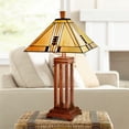 thumbnail image 2 of Rinweey Crystal Glass Table Lamp Set Of 2 With USB C A Ports & AC Outlet, White Lamp, Modern Bedroom Lamps, Gold Lamp For Night Stands Bedroom Living Room,Nightstand Lamp LED Bulbs Included 2 of 14