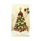 thumbnail image 2 of 3D Embroidery Christmas Door Curtain Holiday Decorative Cover for Front Door Wall Party Festival Home Decorations, 2 of 6