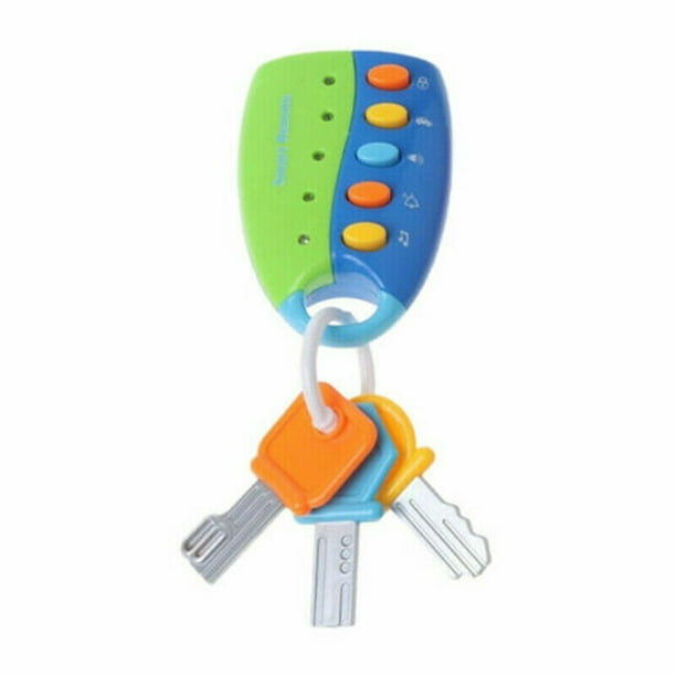 Wayren USA Cute Baby Car Key kids Musical Keys Baby's Sound and Light