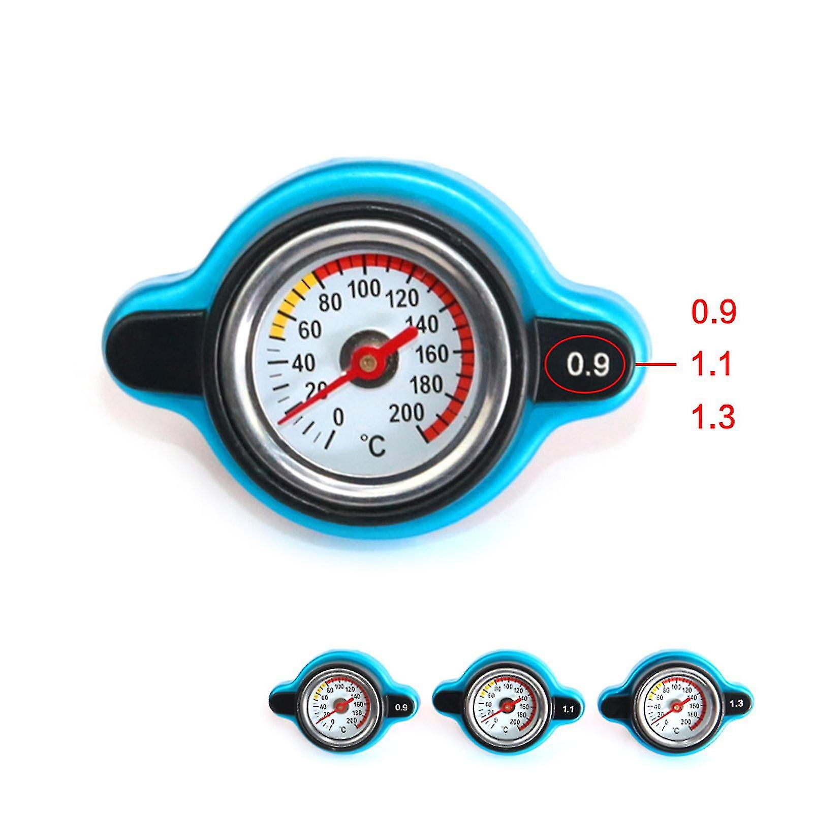 Radiator cap with pressure gauge discount