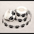 thumbnail image 5 of 3 Rolls 1500 Pcs Paw Print Stickers, 1inch Clear Black Puppy Dog Paw Labels, Self-Adhesive Bear Print Stickers for Pet Birthday Party Decorations Envelope Seals Card Gift Wrapping, 5 of 8