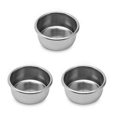 51 Mm Coffee Stainless Steel Filter Basket,1 Cup Perforated Coffee Maker Handle Filter Basket,Coffee Powder Filter For Coffee Oil Extraction Coffee...