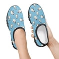 thumbnail image 6 of Psesaysky Penguins Pattern Casual Shoes for Little Girls Non-Slip Comfortable Durable Blue Loafers Size 11-15, 6 of 7
