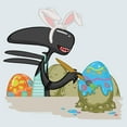 thumbnail image 3 of Men's Aliens Painting Eggs  Graphic T-Shirt, 3 of 5