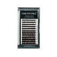 thumbnail image 1 of EMILYSTORES Lash Eyebrow Extensions Color Brown Thickness 0.10 mm Length 5/6/7/8MM Mixed Sizes One Tray, 1 of 4