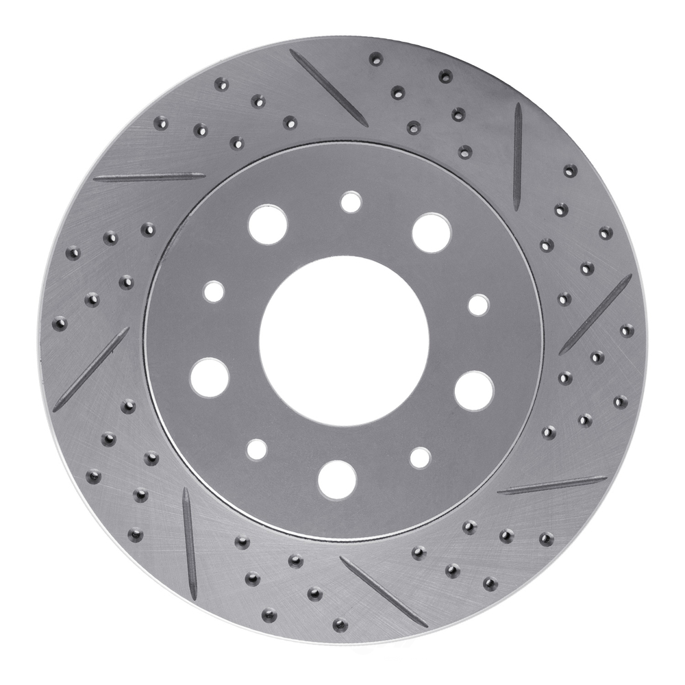 Dynamic Friction Company 830-40117R DFC Geoperformance Rotor - Drilled and Slotted