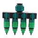 thumbnail image 1 of Adaptador divisor de manguera de jardín, válvula de rosca hembra, conector para jardín, césped y exteriores. 2 pulgadas, 1 of 9