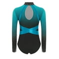 thumbnail image 4 of CHICTRY Gymnastics Bodysuit for Girls Tank Unitards Ballet Dance Leotard Workout Color Block Practice Outfit Sky Blue 6, 4 of 5