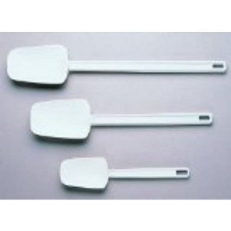 Rubbermaid Commercial Spoon-Shaped Spatula, 9 1/2 in, White - Includes only  one