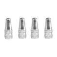 thumbnail image 1 of LOVIVER 4 Pieces Air Tire Valve Caps Aluminum Alloy Valve Stem Caps for Bike, 1 of 8
