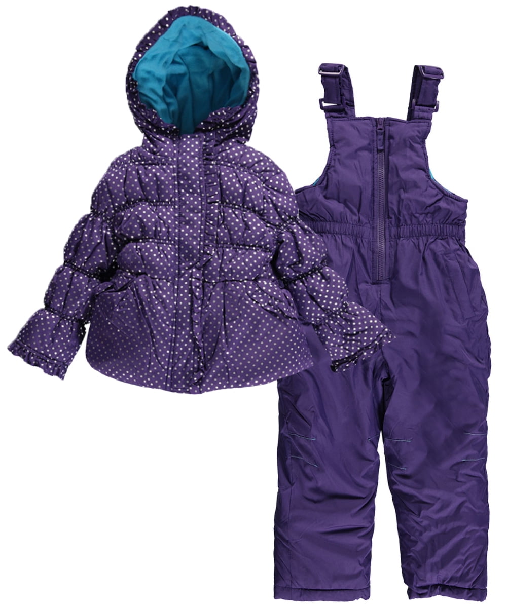 Pink Platinum Pink Platinum Little Girls' Toddler "Dot Snowflake" 2