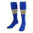 thumbnail image 2 of TCK Performance Baseball/Softball Socks (Royal/White/Gold, Medium), 2 of 2