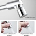 thumbnail image 3 of 360 Degree Faucet Aerator, Water Saving Filter Swivel Kitchen Faucet Head 2 Modes Adjustable Shower Head Filter Sprayer Walkbee A, 3 of 5