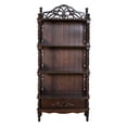 thumbnail image 2 of Wayborn JC006 58.5 in. Carved Standard Bookcase, 2 of 5