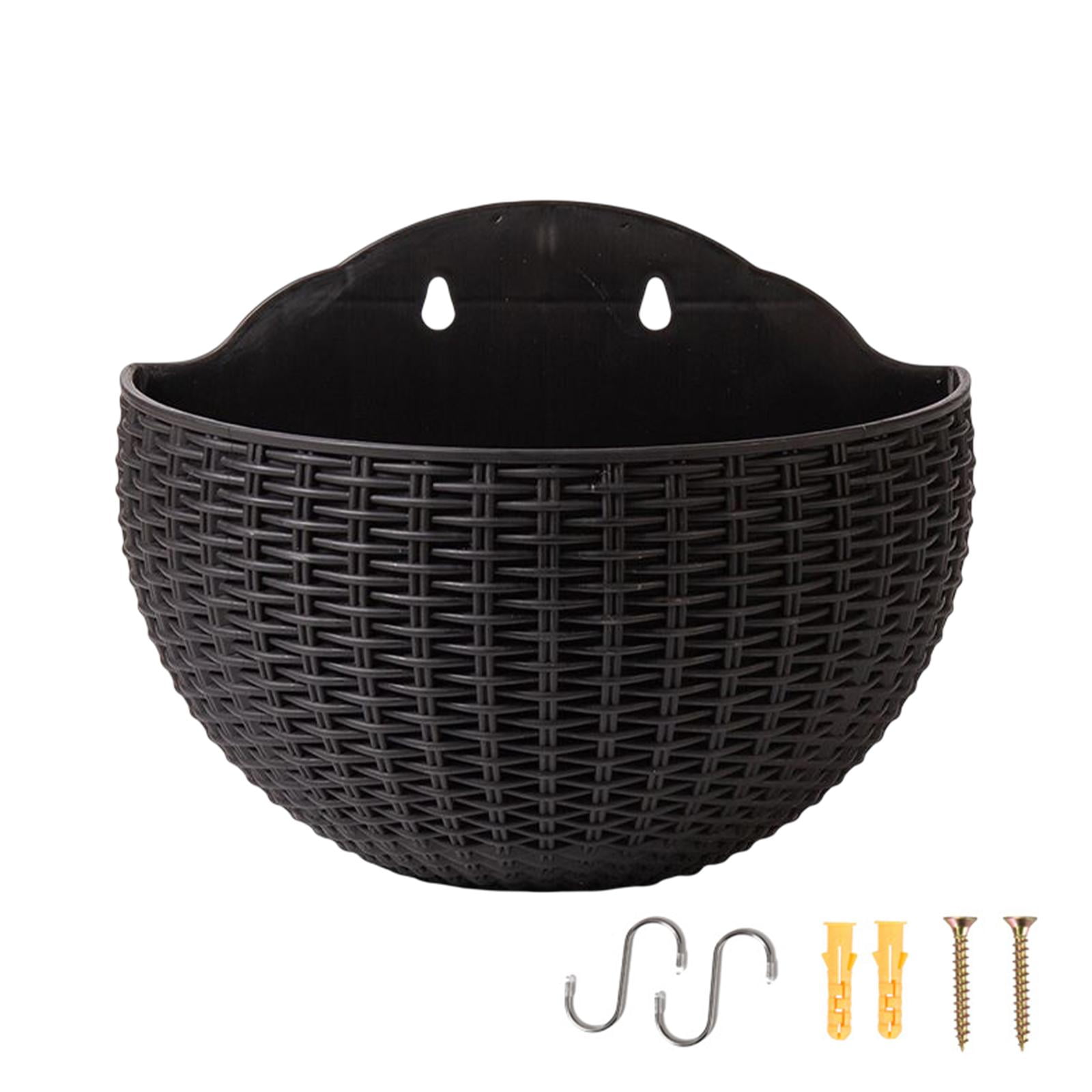 Modern Wall Planter Hanger Self Watering Pot Containers Flower Vase