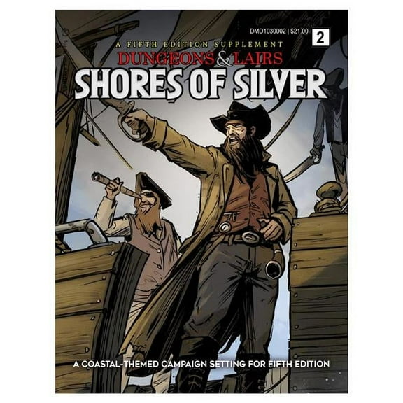 DMDave DMD1030002 Dungeons & Lairs Shores of Silver Role Playing Game