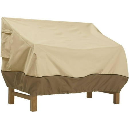 Classic Accessories Veranda Patio Bench and Loveseat Furniture Storage Cover, fits up to 76