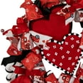 thumbnail image 6 of Northlight Ribbon and Twig Valentine's Day Wreath - 17", 6 of 7