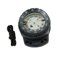 thumbnail image 3 of Underwater Navigation Compass, Clear Scale, 50m Dive Depth, Fluorescent Dial for Camping Diving, Elastic Cord, Black, 3 of 7