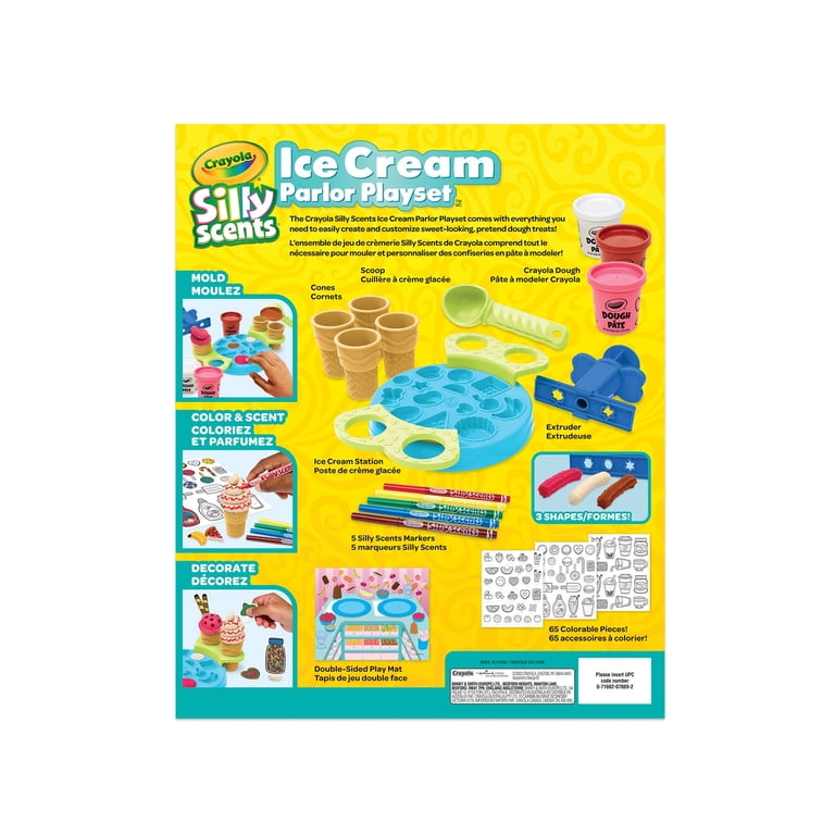 Crayola, Silly Scents Ice Cream Toy, 4+ Kids Modeling Dough