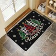 thumbnail image 4 of Winter Holiday Xmas Tree Doormats,Non Slip Durable Welcome Mats Funny Switch Rug for Indoor Outdoor Bathroom, 4 of 6