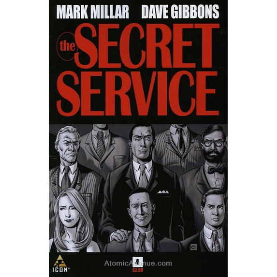 Secret Service, The #4 VF ; Icon Comic Book