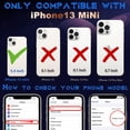 thumbnail image 2 of for iPhone 13 Mini Case Astronaut Cute for Women Girls Girly Unique White Phone Cases with Astronaut Hidden Stand Kickstand 6D Design Cover for iPhone 13Mini 5.4 inch, 2 of 11