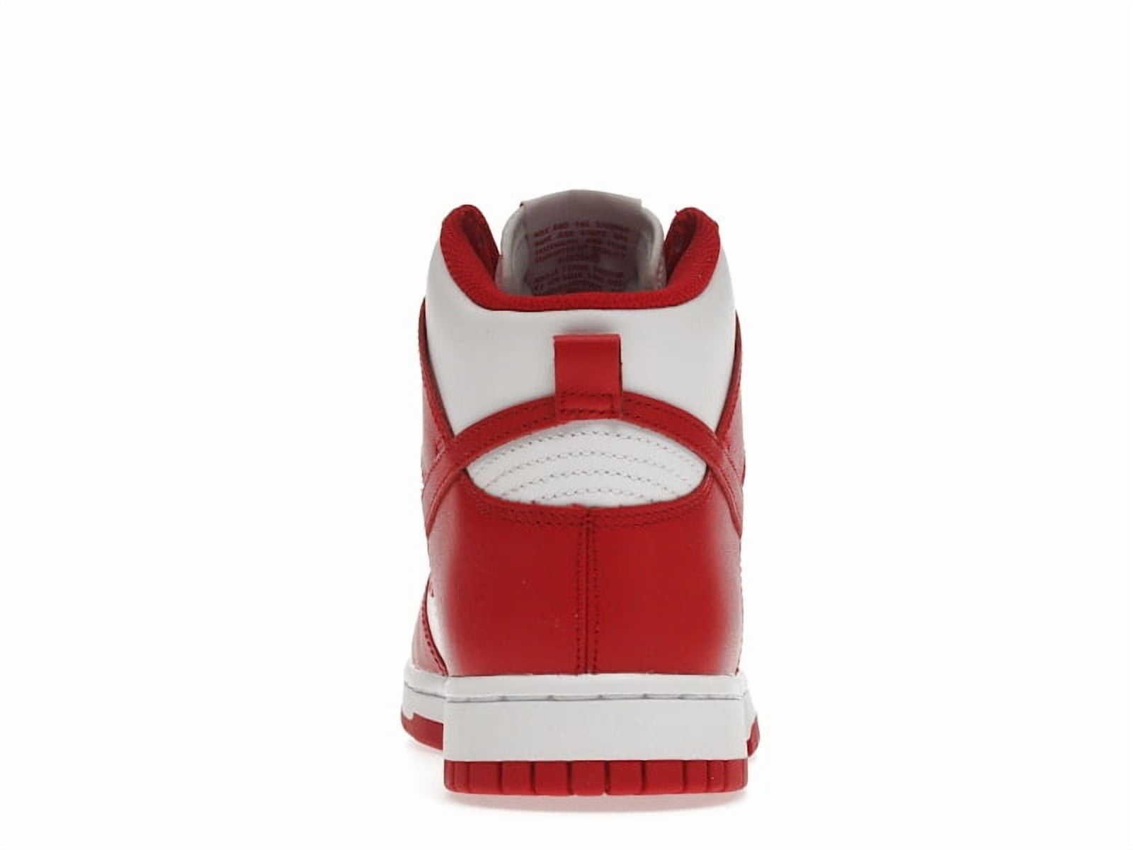 Nike Men's Dunk High Championship White Red, from StockX - Walmart.com