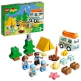 thumbnail image 1 of LEGO DUPLO Town Family Camping Van Adventure 10946 Construcción, juego y aprendizaje de juguete de camping para niños pequeños y niños; Nuevo 2021 (30 piezas) LEGO -, 1 of 5